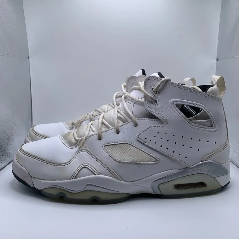 Air Jordan Flight Club '91 White Metallic Silver Men's‎ Size 11 DH5424-100